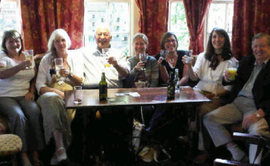 An evening out on one of our training courses