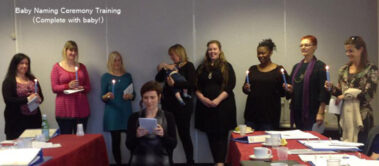 Baby Naming Ceremony Training, complete with Baby