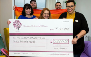 Funds raised by the Fellowship or Professional Celebrants