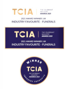 2021 winner for 'Industry Favourite - Funerals' awarded to Sharon Weaver