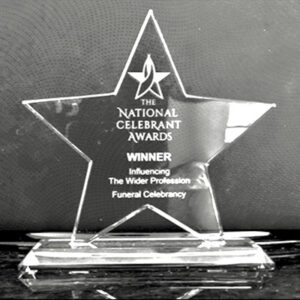 Influencing the wider profession – Funeral Celebrancy WINNER