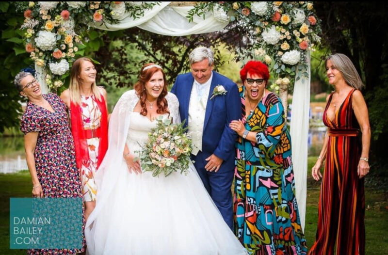 FPC Founder Terri Negus own wedding ceremony