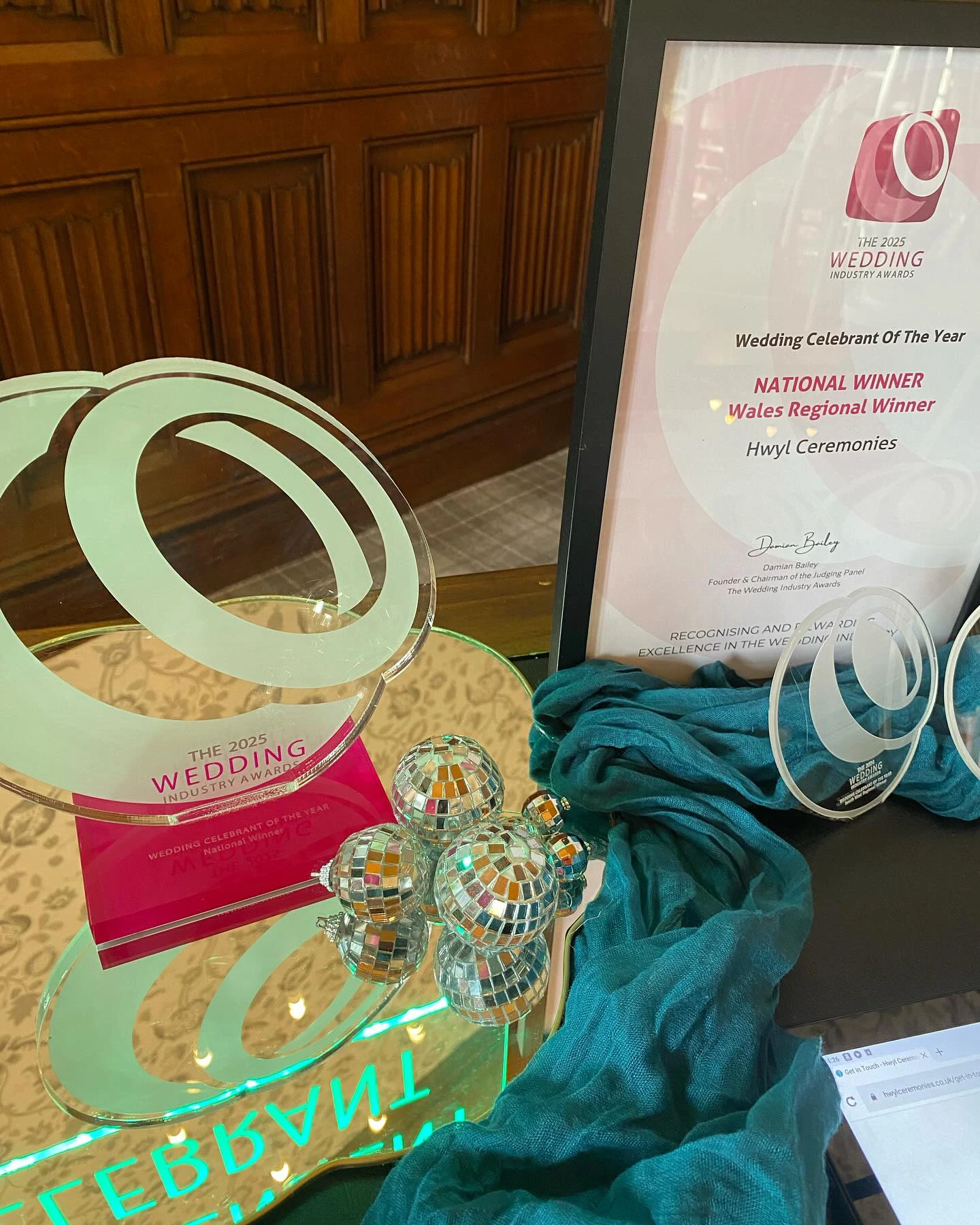 Vicky’s regional and national awards