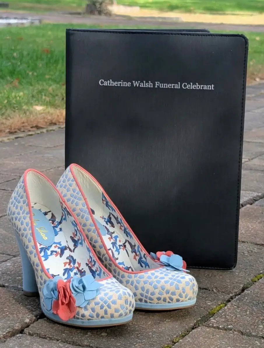 Catherine Walsh Funeral Celebrant - Shoes worn for baby funeral