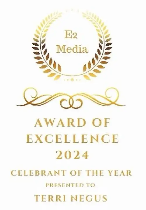E2 Excellence Award 2024 - Celebrant of the Year